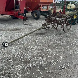 ANTIQUE STEEL WHEEL ROW CROP CULTIVATOR