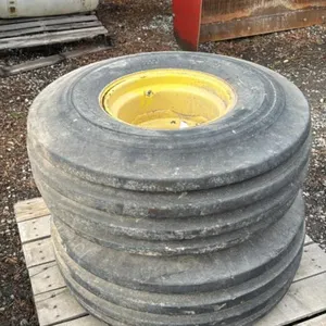 (2) 14L X 16.1SL 4 RIB FRONT TRACTOR TIRES