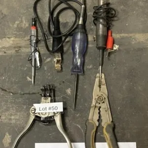 Test light (3), wire strippers (2)