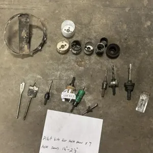 Pilot bits for hole saw (7+/-),