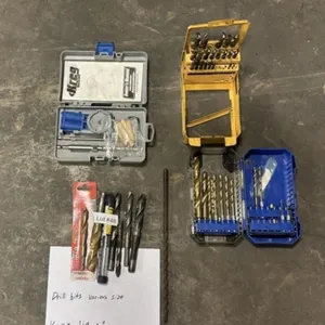 Various sized drill bits, Kreg jig (1)