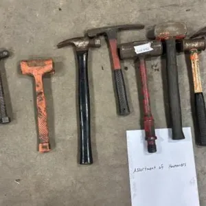 Assortment of hammers