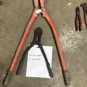 36" bolt cutters, 18" bolt cutters