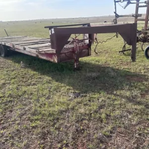 Gooseneck Hay Trailer, 3-Axles