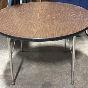 Shorter Adjustable Height Round Table 42” x
