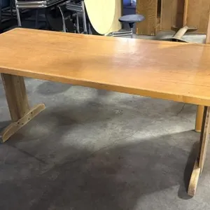 Shorter Wood Table 60” x 30” x 26.5”