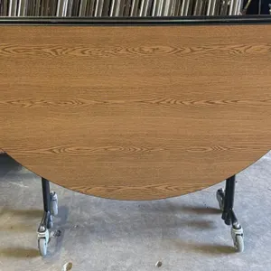 Round Folding Cafeteria Table