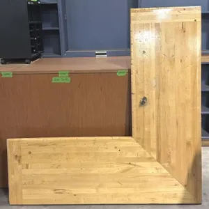 Butcher Block L-Shaped Counter Top 67” x 67” x 2”