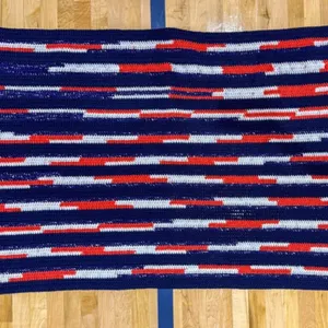 50" x 36" Crocheted Lap size Blanket