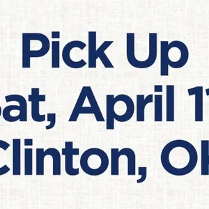 Pick Up April 11 - Clinton, OK