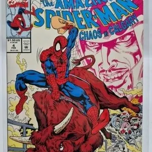 Marvel Amazing Spiderman Chaos In Calgary Comic No