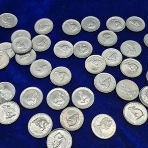 1967 Canadian Centennial Nickles Lot
