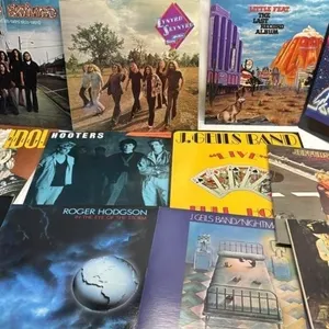 Vinyl Lp Record Lot Lynyrd Skynyrd Billy Idol
