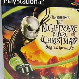 PlayStation 2 Ps2 Nightmare before Christmas Game
