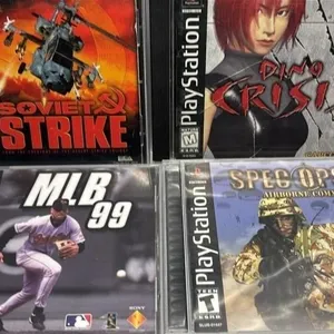 PlayStation PS1 Video Game Lot Dino Crisis Soviet