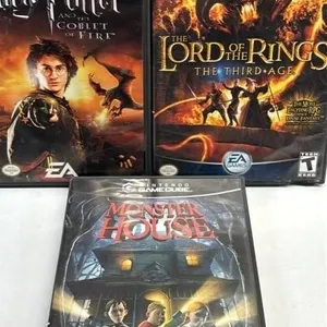 Nintendo GameCube Lot Lord of Rings Monster House