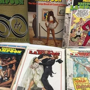 Vintage National Lampoon Comic Book lot