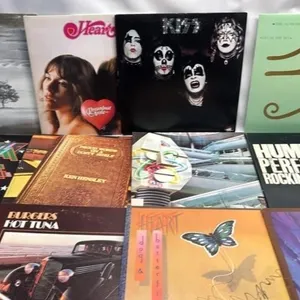 Vinyl LP Record Lot Kiss Heart Little Feat Alan Pa