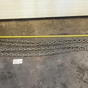 18' CHAIN & (2) 3/8" HOOKS