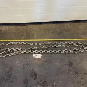 18' CHAIN & (2) 5/16" HOOKS