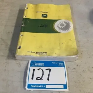 JOHN DEERE 2010 TRACTOR PARTS CATALOG