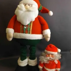 Vintage Animated Santa Claus Figurine Battery