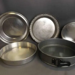 2 Springform Pans One 10"- One 7" - Vintage