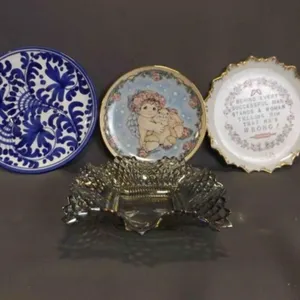 Vintage Indiana Glass Carnival Glass Candy Dish