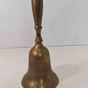Vintage Solid Brass Hand Bell - Commonly Used