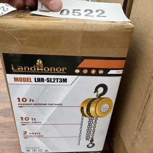Land Honor LHR-SL2T3M 2 ton chain hoist.