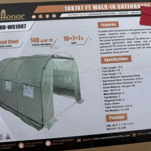 Land Honor LHR-WG1007, 10X7X7 FT WALK-IN