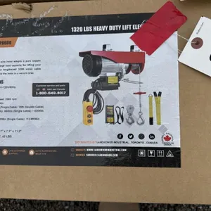 Land Honor LHR-PA600 1320 LBS HEAVY DUTY ELECTRIC