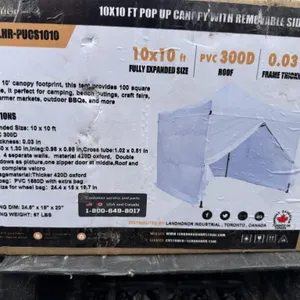 Land Honor LHR-PUCS1010 10'x10' pop up tent.