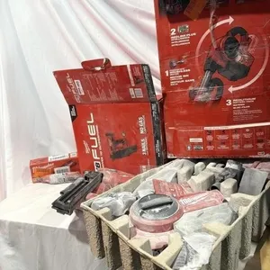 3 LOTS: Milwaukee M18 21� Framing Nailer,