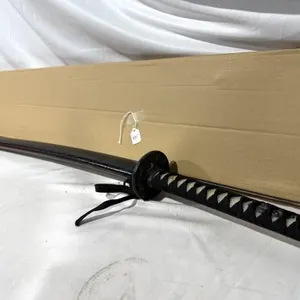 Classic Samurai Katana with Black Saya & Tsuka