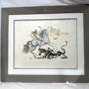 Salvador Dali Hand Signed