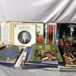 Large Lot of 50 Vinyl LPs - Classic Rock, Pop,