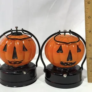 Pair of Vintage Halloween Battery Powered