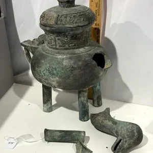 WARRING STATES BRONZE POT