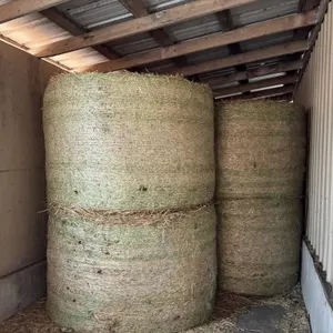 12 - 4x6 Round Bales Straw