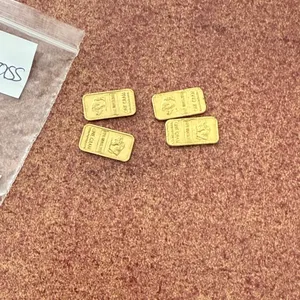 IN - (4) Brass 1 Gram Bars