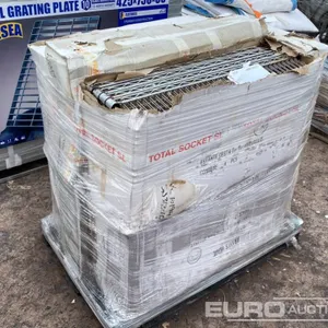 Pallet of Metal Shelving 
