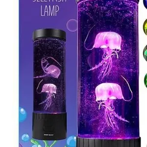 Brewish Jellyfish Lamp with LED Color-Changing Effects