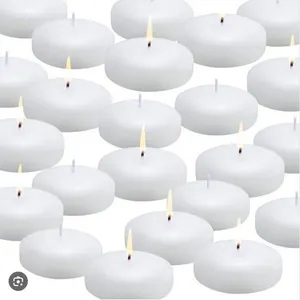 24 Floating Candles, 3-Inch Diameter, Made in China, CE Certified