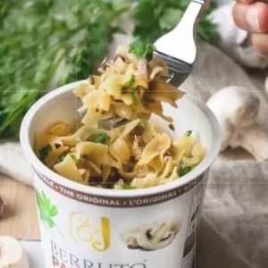 Berruto Pasta Cup Italian Fettuccine