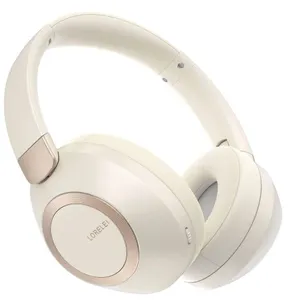 LORELEI B-C6 Wireless Over Ear Headphones, 50H Playtime Foldable Lightweight Bluetooth Headsets, Dee