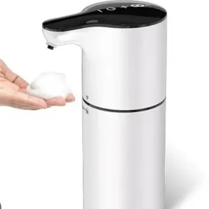 YIKHOM YK400 Series Automatic Sensor Soap Dispenser in White