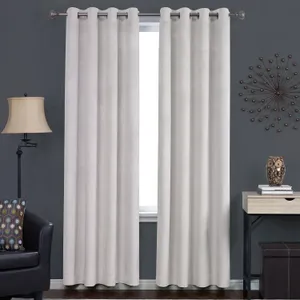 Home Curtain Panel Set of 2 with Grommets, 54"x 96"