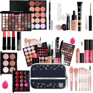NEW KARUIZI All-in-One Makeup Kit, KIT003, 40+ Piece Set, Multiple Palettes & Brushes, Case/Serial X0040D9N6B