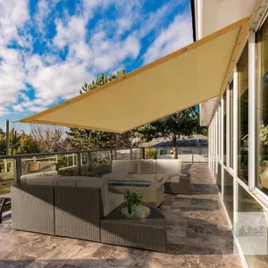 New MEKKAPRO Ultimate Protection Sunshade - UV Blocking Shade Sail for Outdoor Patio, Garden, Balcony - 12x10 Ft (3.6x3 m) Size, Includes Installation